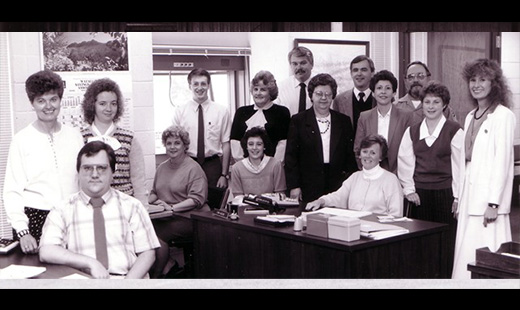 NRLP employee office 1988