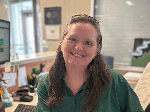 Customer service representative Tanya smiles as she shares every day energy savings tips you can use